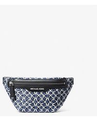 Michael Kors - Lautner Mini Logo Print Sling Pack - Lyst