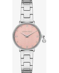 Michael Kors - Mk Mini Pyper Pavé-Tone Watch - Lyst