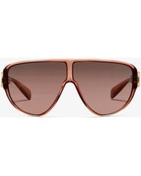 Michael Kors - Empire Shield Sunglasses - Lyst