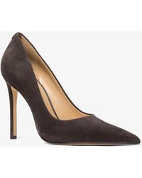 MICHAEL Michael Kors - Mk Elyse Suede Pump - Lyst