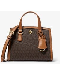 MICHAEL Michael Kors - Mk Borsa Messenger Chantal Extra-Small Con Logo - Lyst