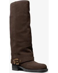 MICHAEL Michael Kors - Colby Suede Boot - Lyst