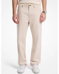 Michael Kors - Mk Finn Straight-Fit Stretch Denim Jeans - Lyst