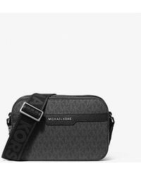 Michael Kors - Hudson Signature Logo Camera Crossbody Bag - Lyst
