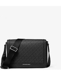 Michael Kors - Mk Hudson Signature Logo Crossbody Bag - Lyst