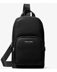 Michael Kors - Cooper Pebbled Leather Sling Pack - Lyst
