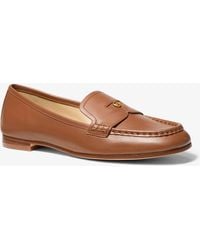 MICHAEL Michael Kors - Jennings Leather Loafer - Lyst