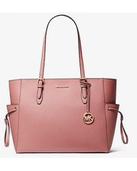 Michael Kors - Gilly Large Saffiano Leather Tote Bag - Lyst