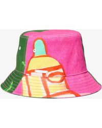 MICHAEL Michael Kors - X Christina Zimpel Cotton Twill Bucket Hat - Lyst
