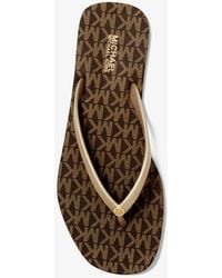 michael kors flip flop sale