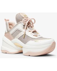 Michael Kors Olympia Trainer for Women - Up to 50% off | Lyst