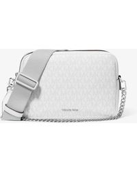 MICHAEL Michael Kors - Bryant Medium Signature Logo Camera Crossbody Bag - Lyst