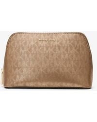 MICHAEL Michael Kors - Mk Kit Da Viaggio Jet Set Piccolo Con Logo Metallizzato - Lyst