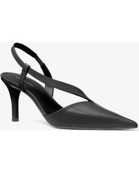 MICHAEL Michael Kors - Mk Jaida Leather Pump - Lyst