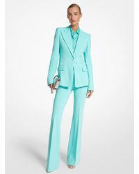 Michael Kors - Michael Kors Georgina Wool-Blend Blazer - Lyst