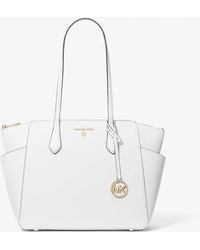 MICHAEL Michael Kors - Borsa tote Marilyn media in pelle Saffiano - Lyst
