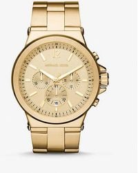 Michael Kors - Oversized Dylan Gold-tone Watch - Lyst
