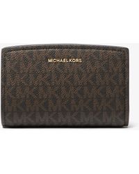 Michael Kors - Bryant Medium Signature Logo Wallet - Lyst