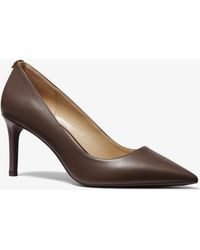MICHAEL Michael Kors - Alina Flex Leather Pump - Lyst
