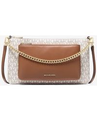 Michael Kors - Mk Sac À Bandoulière Convertible Jet Set De Taille Moyenne À Logo Signature - Lyst