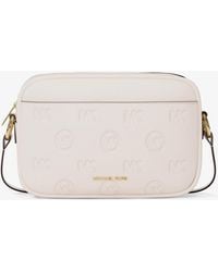 Michael Kors - Jet Set Travel Large Logo Debossed Camera Crossbody Bag - Lyst