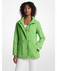 Michael Kors - Woven Hooded Anorak - Lyst