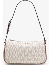 Michael Kors Outlet - Mk Pochette Jet Set Media Con Logo - Lyst