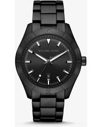michael kors women's black watch