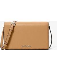 MICHAEL Michael Kors - Mk Marlowe Medium Pebbled Leather Crossbody Bag - Lyst