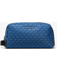 Michael Kors - Mk Brooklyn Printed Signature Logo Travel Kit - Lyst