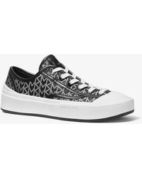 MICHAEL Michael Kors - Jude Mk2000 Logo Jacquard Trainers - Lyst