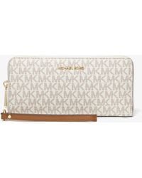 Michael Kors - Large Logo Continental Wallet - Lyst