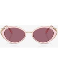 Michael Kors - Key West 53Mm Oval Sunglasses - Lyst