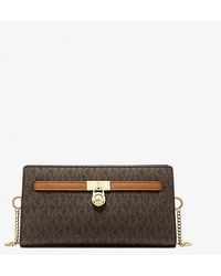 Michael Kors - Hamilton Moderne Extra-Small Signature Logo Convertible Crossbody Bag - Lyst