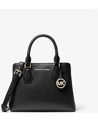 Bolso satchel camille grande de piel sale