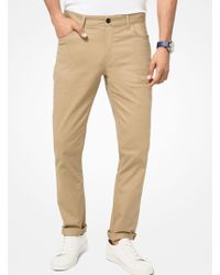 michael kors parker slim fit pants