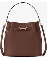 Michael Kors Outlet - Mk Carson Medium Pebbled Leather Convertible Bucket Crossbody Bag - Lyst
