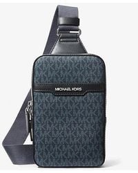 Michael Kors - Cooper Medium Signature Logo Sling Pack - Lyst