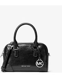 Michael Kors - Thompson Extra-Small Distressed Convertible Satchel - Lyst