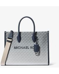 トートバッグ MICHAEL KORS Mirella Medium Washed Denim Tote Bag Mirella Medium Washed Denim Tote Bag | Michael Kors Canada [CA]
