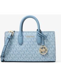 MICHAEL Michael Kors - Mk Scarlett Extra-Small Signature Logo Crossbody Bag - Lyst