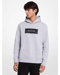 Michael Kors - Logo Cotton Blend Hoodie - Lyst