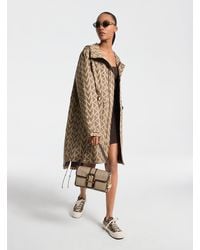 MICHAEL Michael Kors - Parka Oversize Con Logo Mk2000 Jacquard - Lyst
