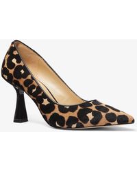 escarpin imprimé leopard