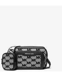Michael Kors - Cooper Logo Jacquard Camera Bag - Lyst