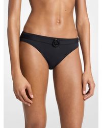 MICHAEL Michael Kors - Mk Logo Belted Bikini Bottom - Lyst