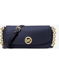 MICHAEL Michael Kors - Mk Nolita Small Pebbled Leather Crossbody Bag - Lyst