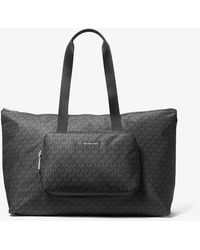 MICHAEL Michael Kors - Mk Borsa Tote Tanner Grande Reversibile E Ripiegabile Con Stampa Logo - Lyst