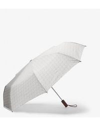 Michael Kors - Mk Empire Signature Logo Umbrella - Lyst