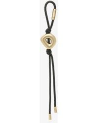 MICHAEL Michael Kors - Mk Initial-Tone And Speckled Cord Bag Charm - Lyst
